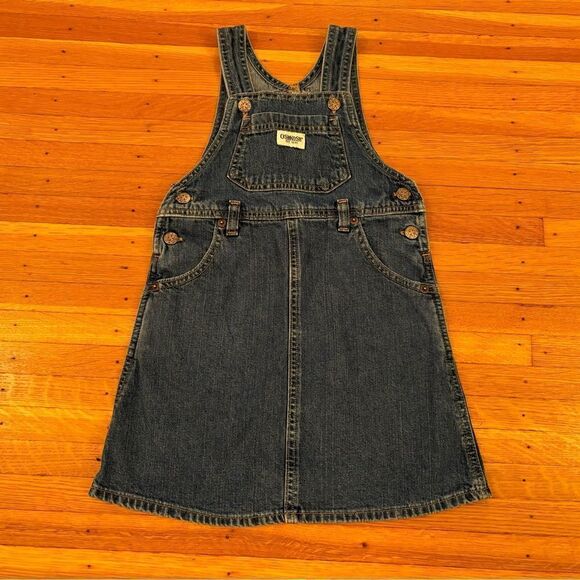 Osh Kosh B’Gosh denim overall dress - Picture 1 of 5